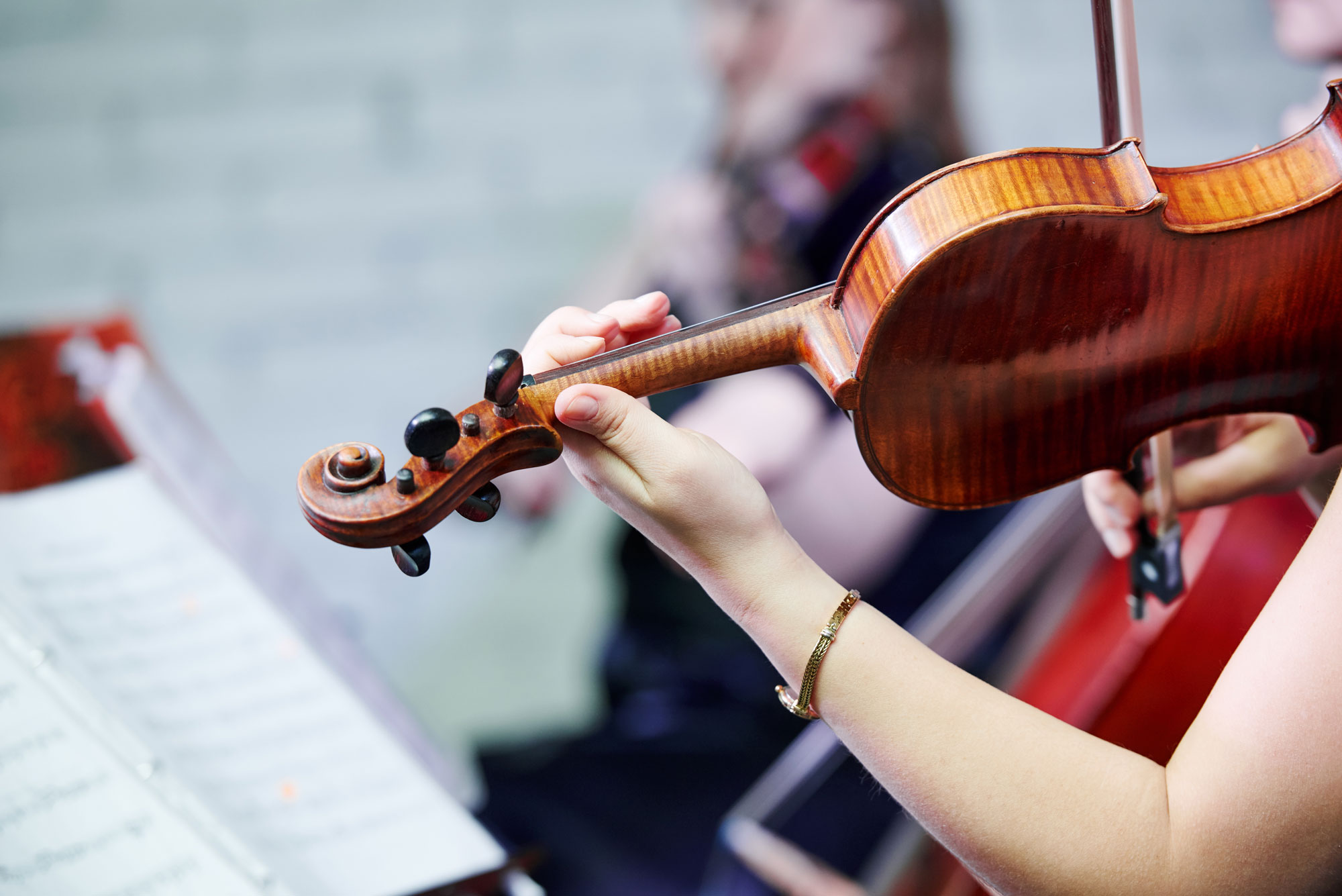 string-orchestra Violinists